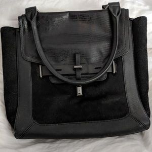 Vince Camuto Black Leather Handbag